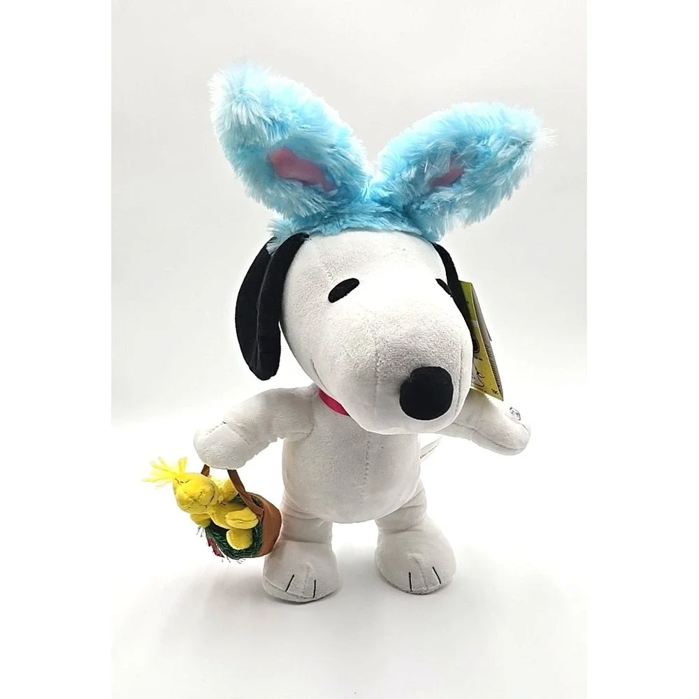 Peanuts Snoopy & Woodstock Easter Side Stepper Animated